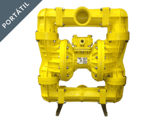 Bomba pneumática de duplo diafragma P2K P75BY