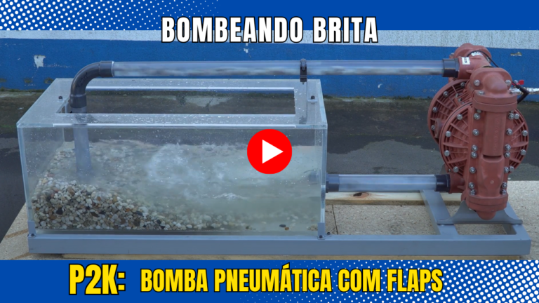 Bombas Pneumáticas P2K Linha Yellow com Flaps